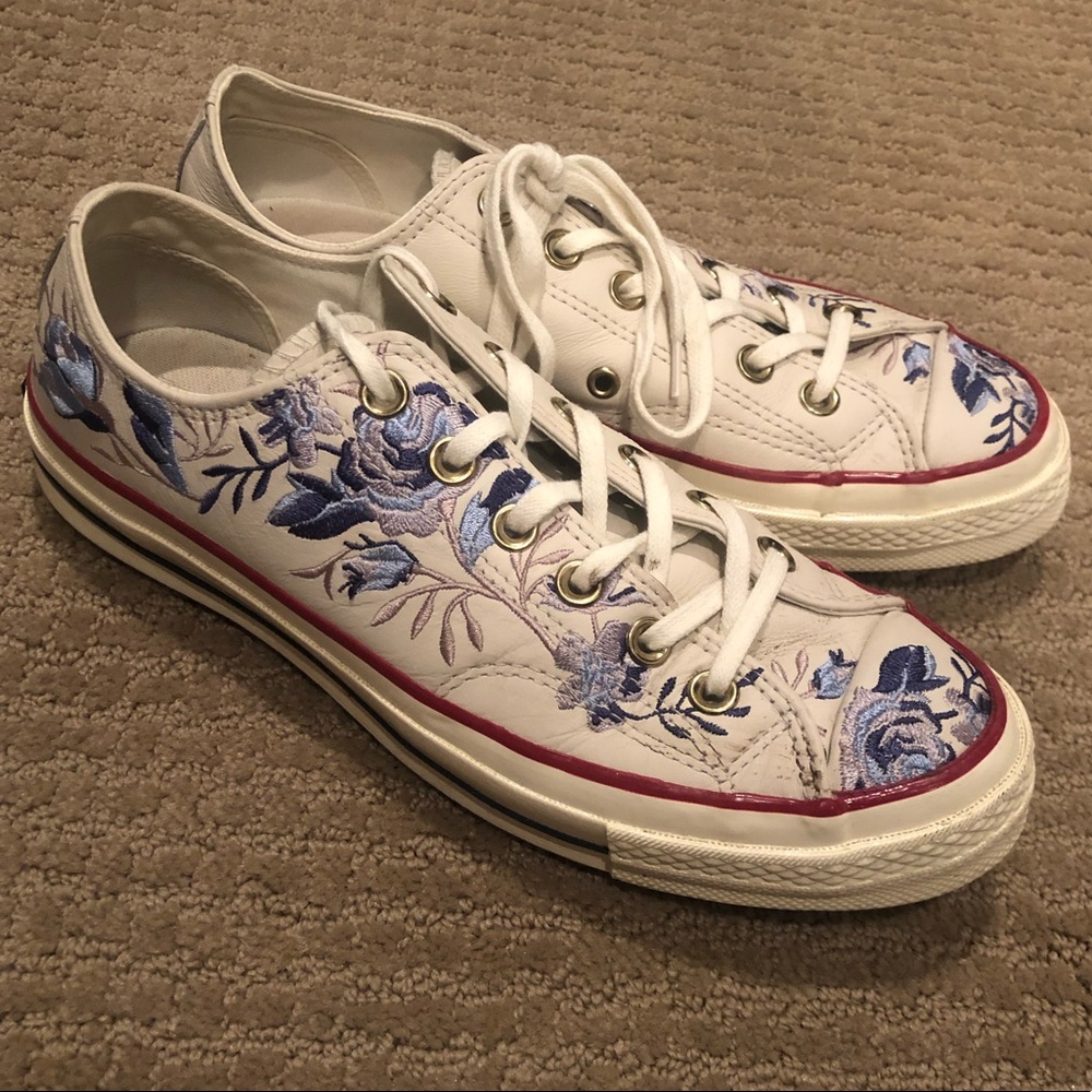 Converse Embroidered Leather Chuck Taylor All Star